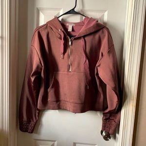 Forever 21 hoodie, color: mauve, size:small